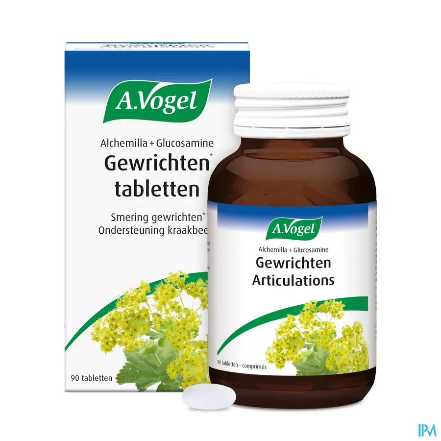 packshot van A. Vogel Alchemilla + Glucosamine 90 tabletten