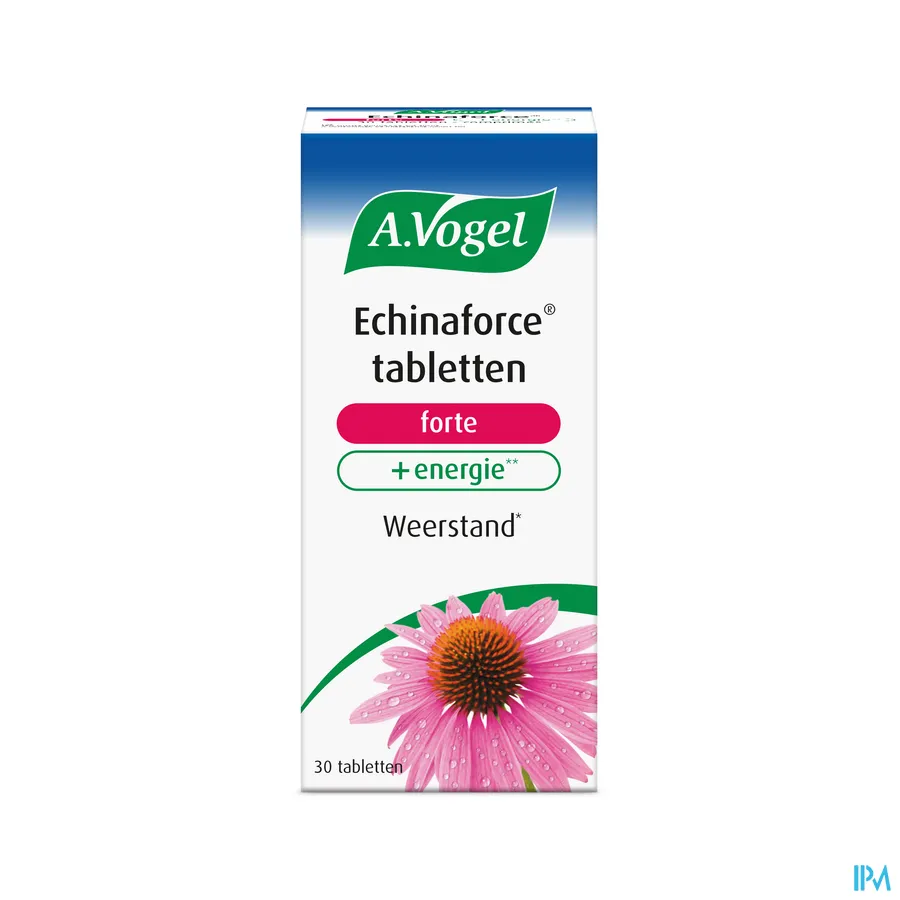 packshot van A. Vogel Echinaforce Forte + Energie 30 tabletten