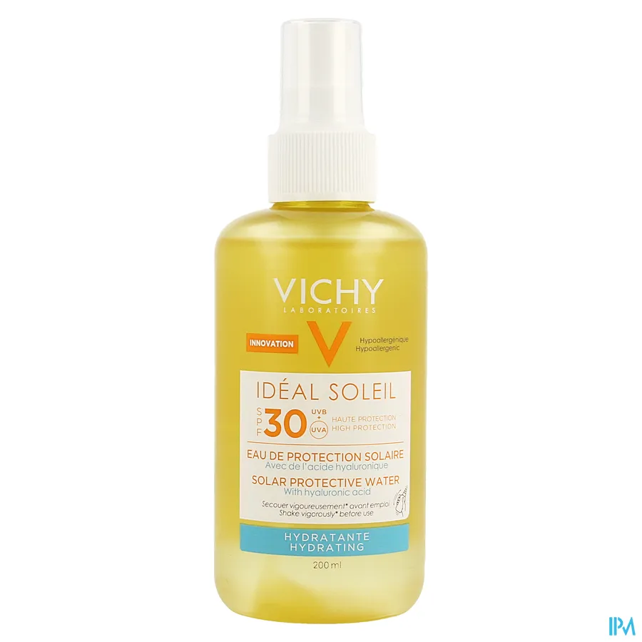 packshot van Vichy Capital Soleil Zonbeschermend Water Hydraterend SPF30 200 ml