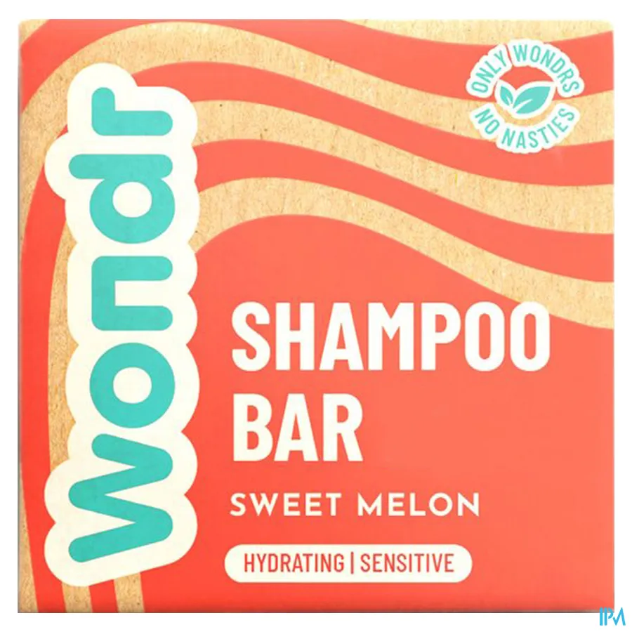 packshot van WONDR Shampoo Bar Sweet Melon 55 g