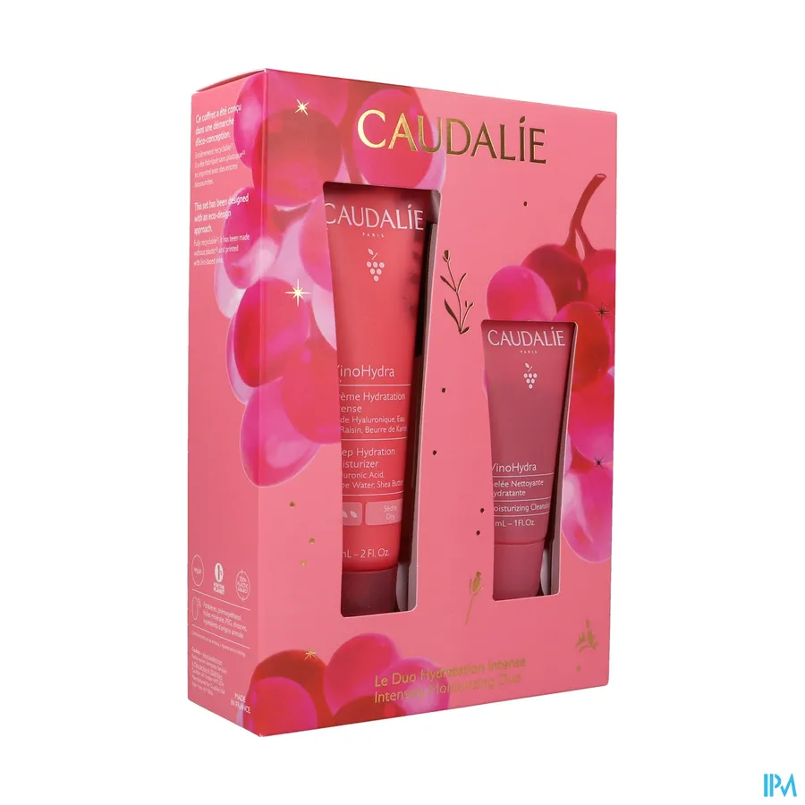 packshot van Caudalie VinoHydra Intensely Moisturizing Duo Geschenkset 1 set