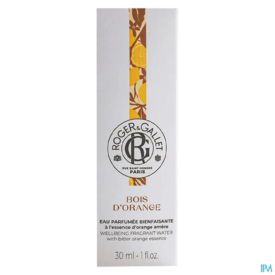 packshot van Roger & gallet Bois Orange Eau Parfumee 30 ml
