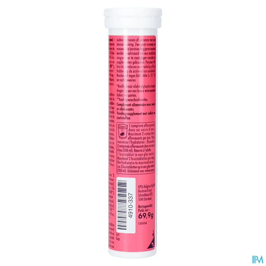 packshot van Upsa Hydrafizz Hydra 16 Bruistabletten