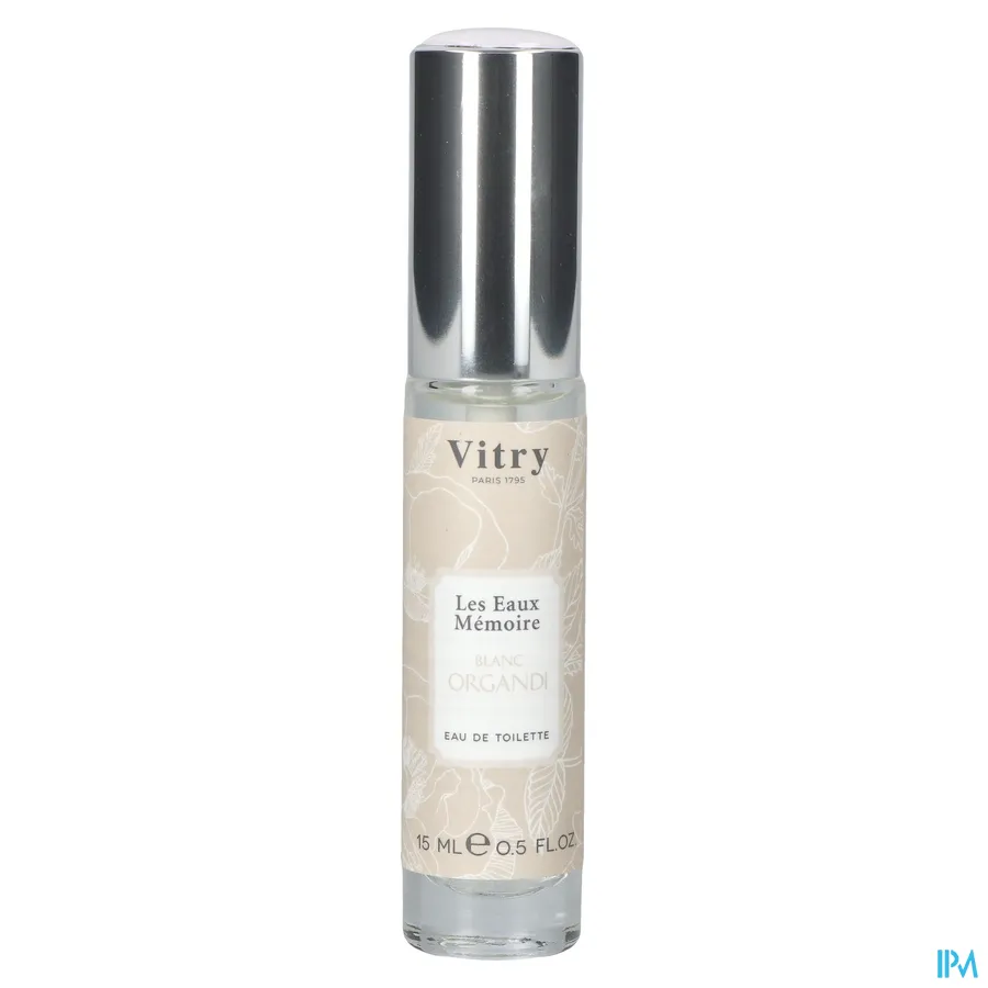 packshot van Vitry Eau De Toilette Blanc Organdi 15 ml