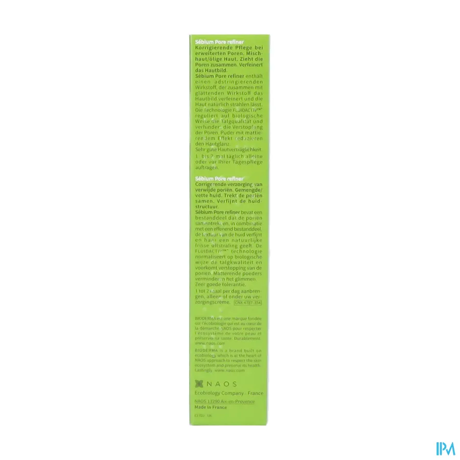 packshot van Bioderma Sebium Pore Refiner 30 ml