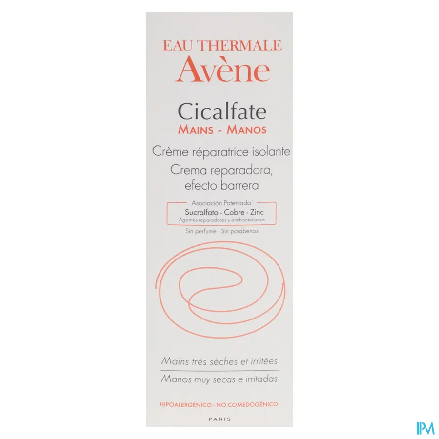 packshot van Avène Cicalfate Handcrème 100 ml
