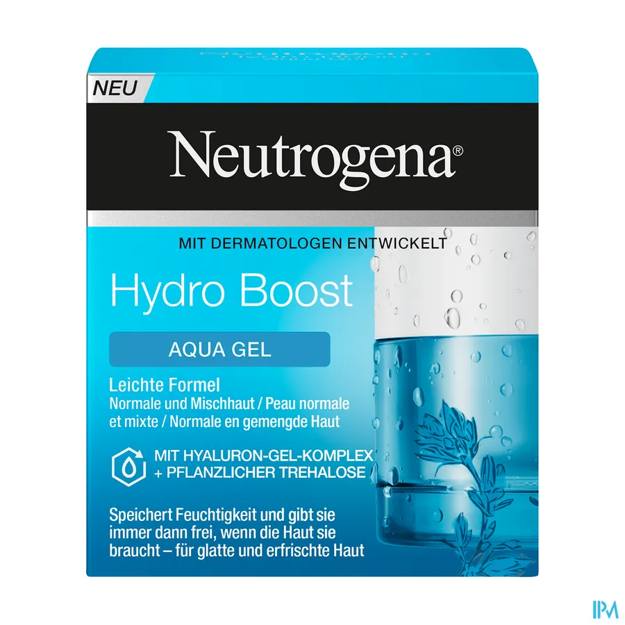 packshot van Neutrogena Hydro Boost Aqua Gel 50 ml