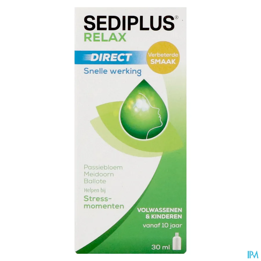 packshot van Sediplus Relax Direct 30 ml
