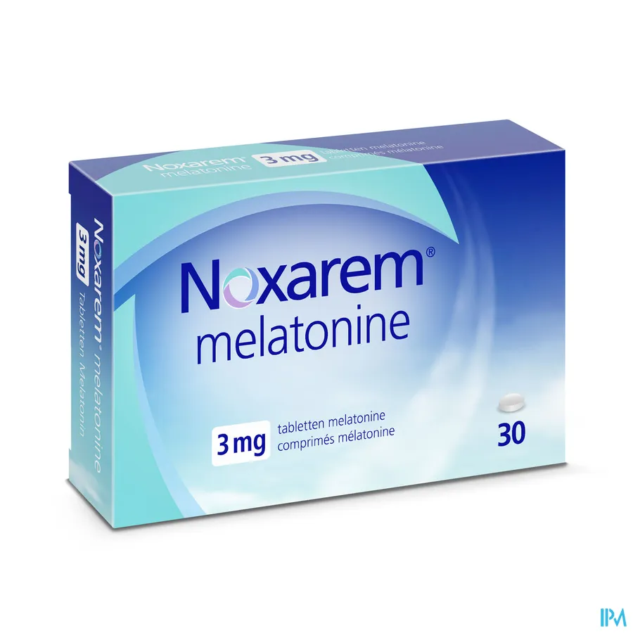 packshot van Noxarem Melatonine 3 mg - 30 Tabletten