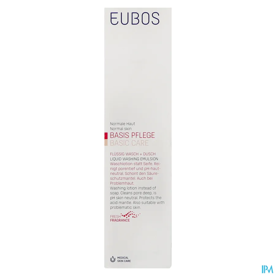 packshot van Eubos Rood Vloeibaar Parfum 400ml