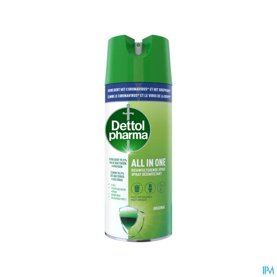 packshot van Dettolpharma All In One Desinfecterende Original Spray 400 ml