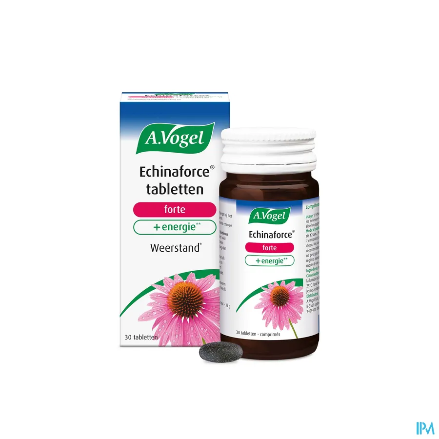 productshot van A. Vogel Echinaforce Forte + Energie 30 tabletten