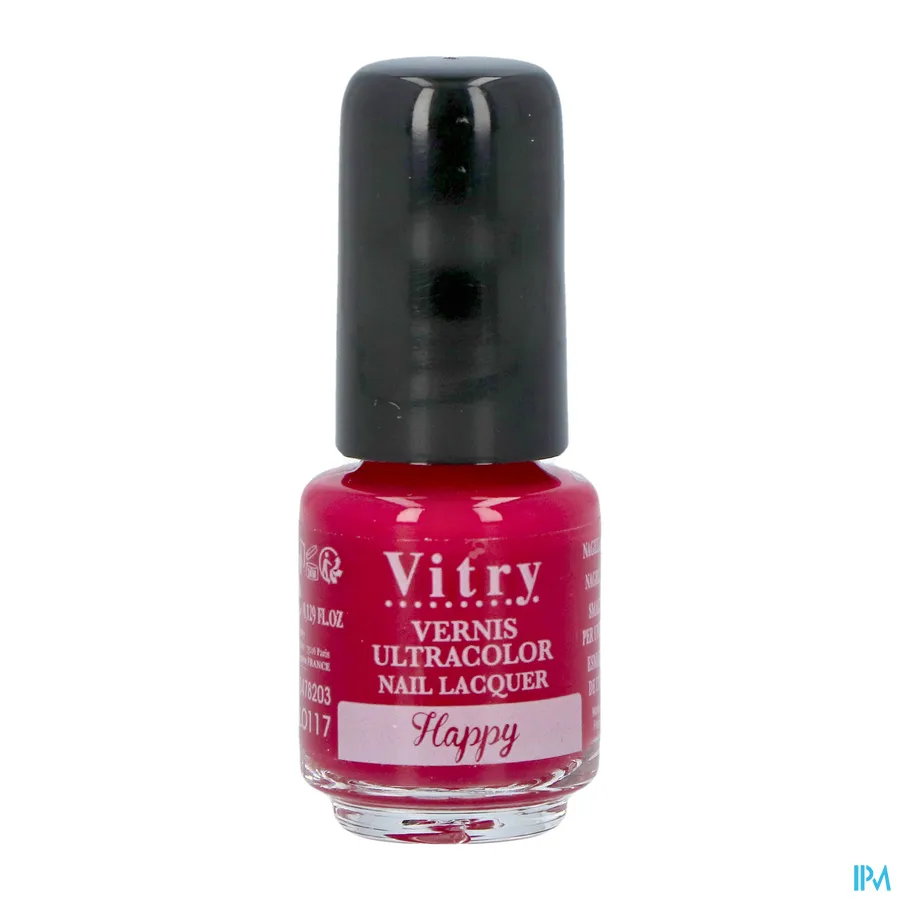 packshot van Vitry Nagellak 117 Happy 4 ml