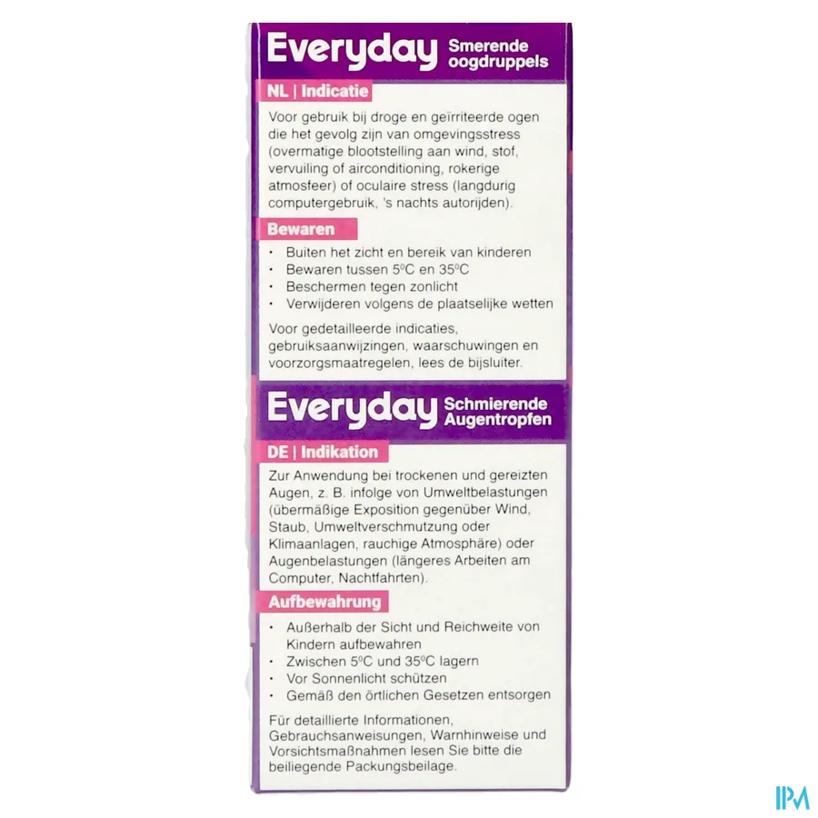 packshot van Ocal Everyday Oogdruppels Fl 10ml