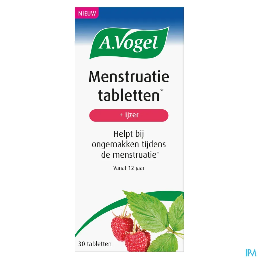 packshot van A.vogel Menstruatie Tabletten 30