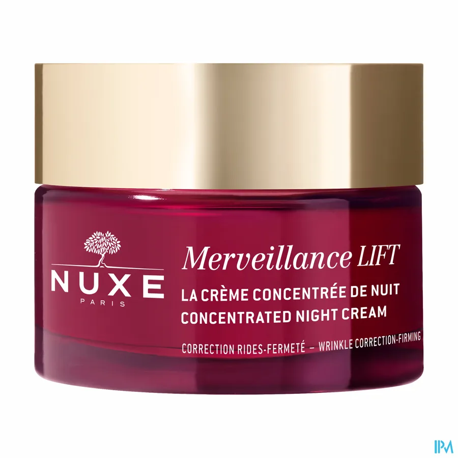 productshot van Nuxe Merveillance Lift Geconcentreerde Nacht Crème 50 ml
