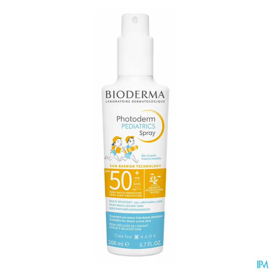 packshot van Bioderma Photoderm Pediatrics Zonnespray SPF 50+ 200 ml