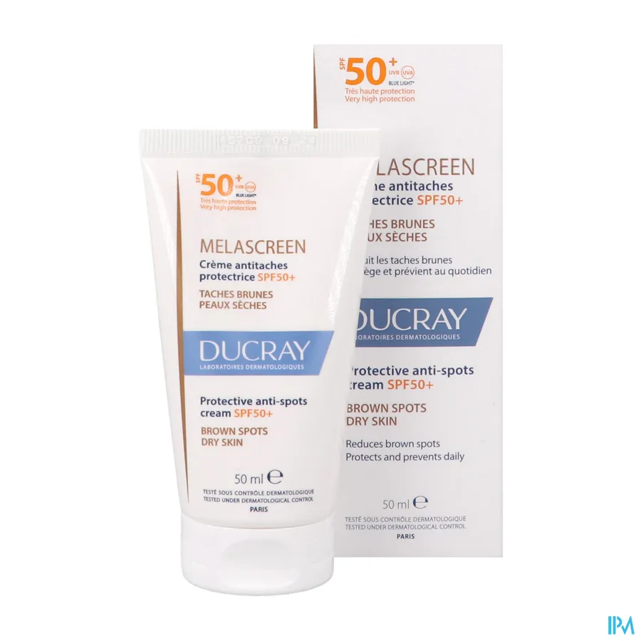 productshot van Ducray Melascreen Crème Anti-Pigmentvlekken SPF50+ 50 ml