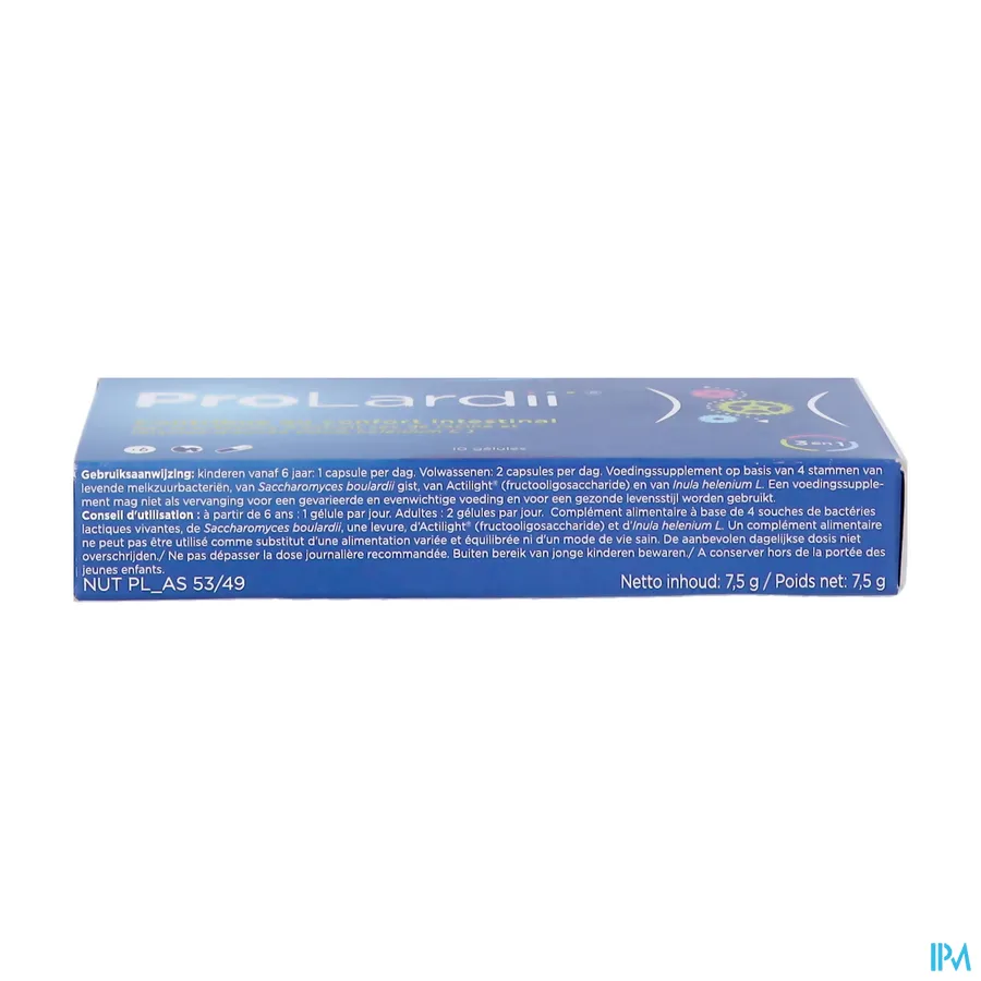 packshot van Prolardii 10 Capsules