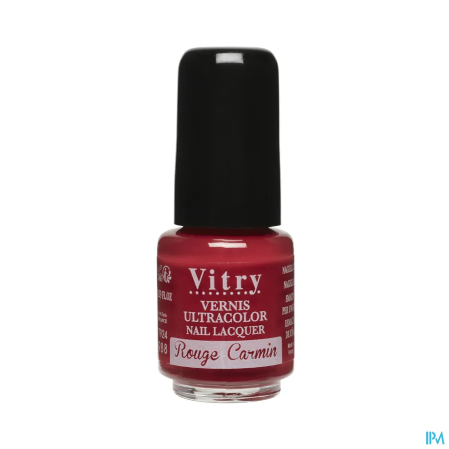 packshot van Vitry Nagellak 88 Rouge Carmin 4 ml