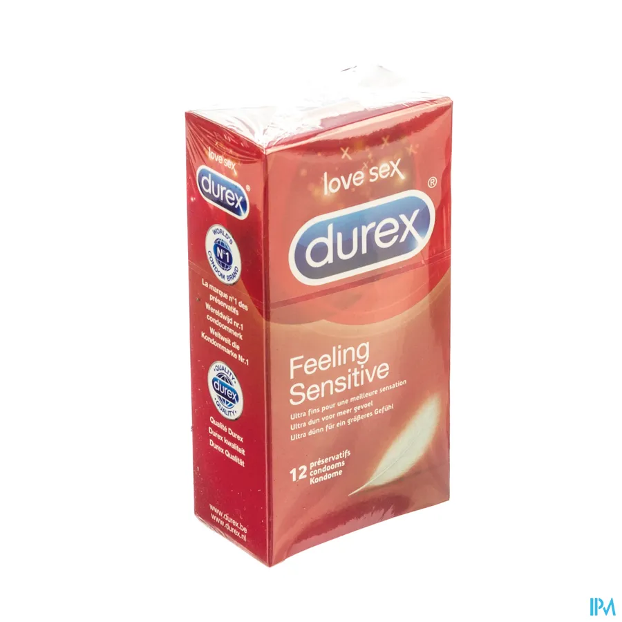 packshot van Durex Feeling Sensitive 12 Condooms