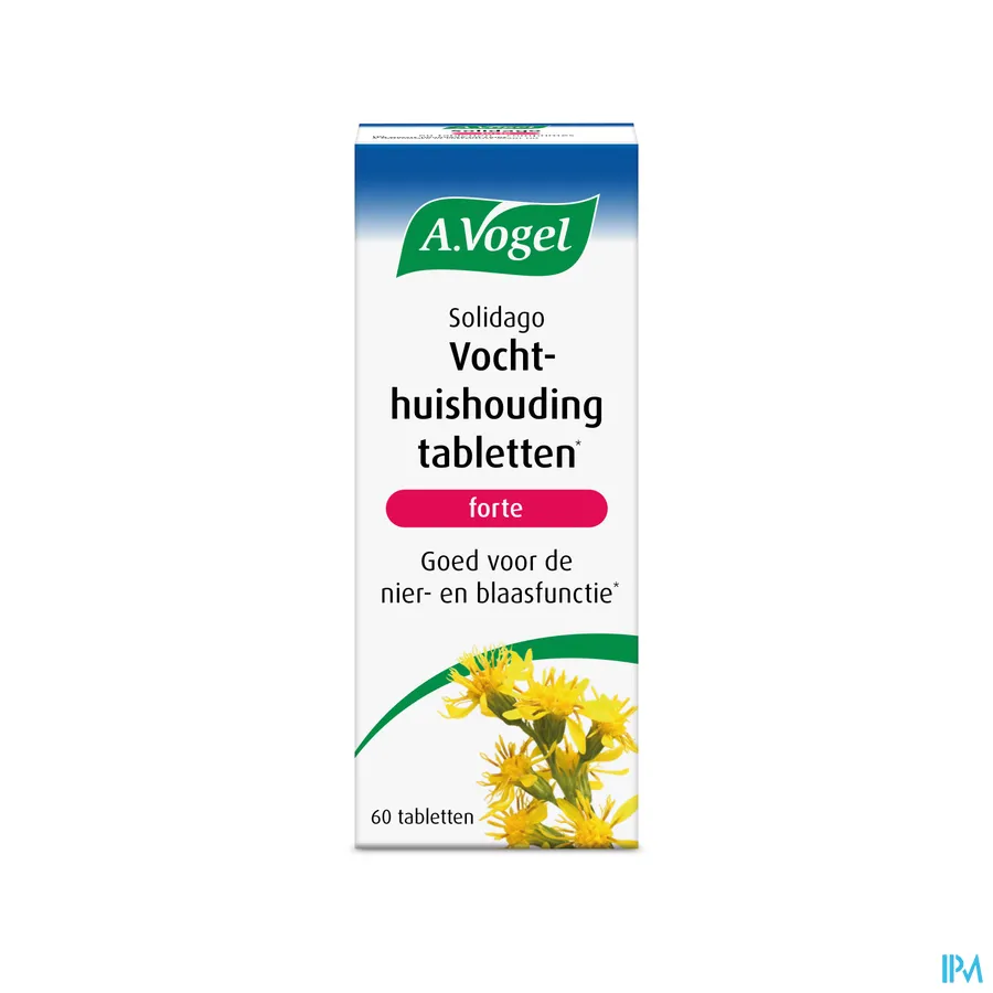 packshot van A. Vogel Solidago Forte 60 tabletten