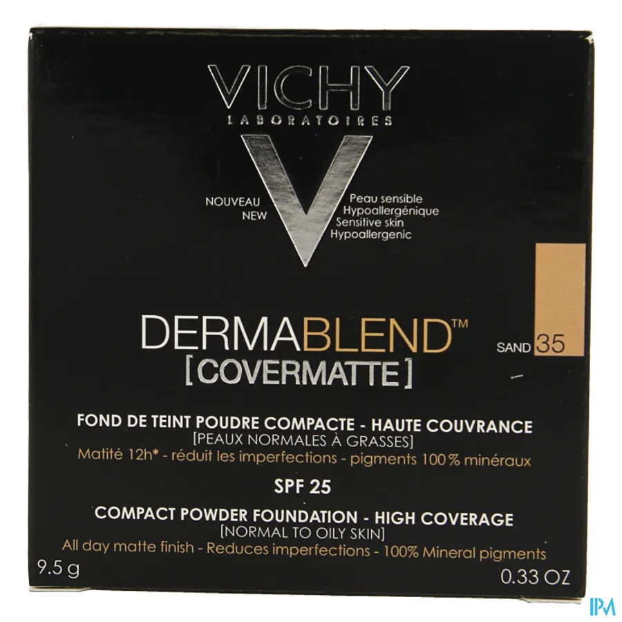 packshot van Vichy Dermablend Covermatte 35 Sand 9,5 g