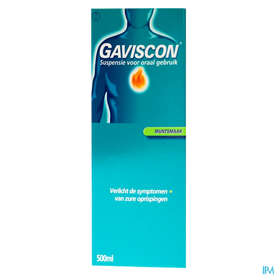 packshot van Gaviscon Munt 500 ml