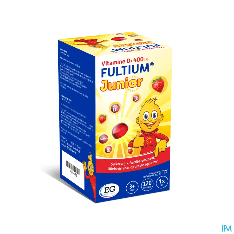 packshot van Fultium D3 Junior Gummies 120
