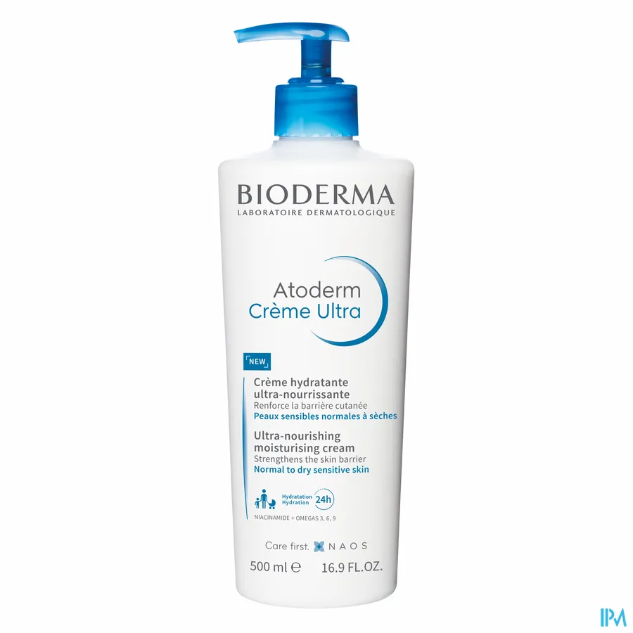 packshot van Bioderma Atoderm Crème Ultra 500 ml