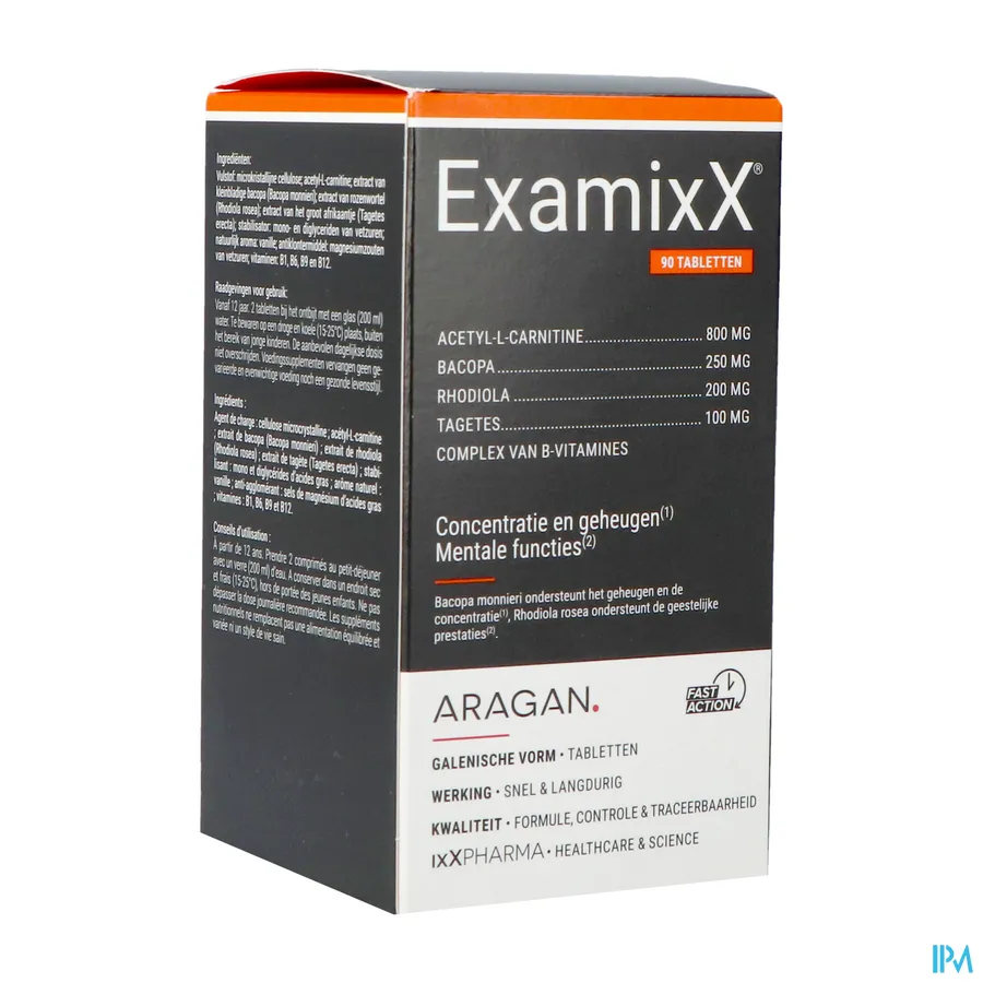 packshot van ExamixX 90 tabletten