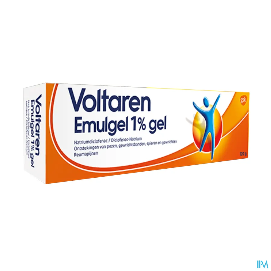 packshot van Voltaren Emulgel 1 % 120 g