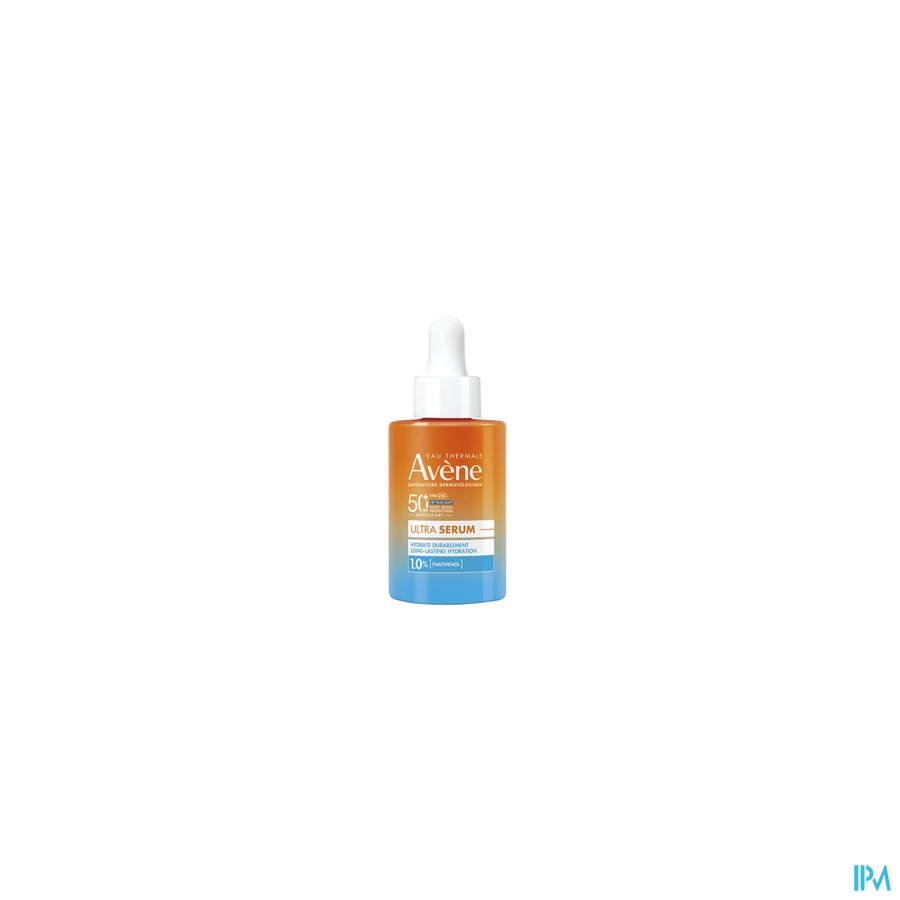 productshot van Avène Langdurig Hydraterend Ultra Serum SPF 50+ 30 ml