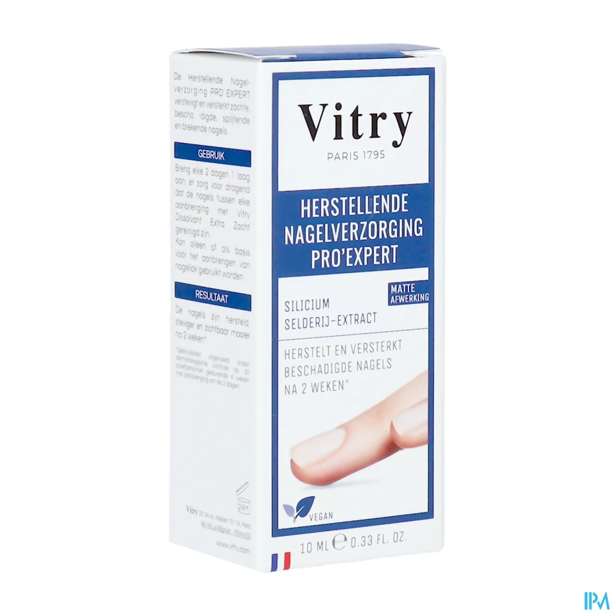 packshot van Vitry Pro'Expert Nagelverzorging Gevoelige Nagels Mat 10 ml