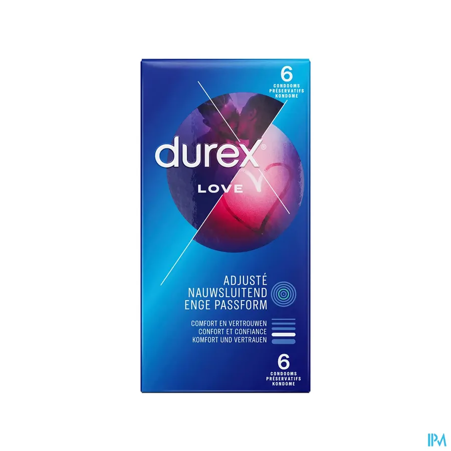 packshot van Durex Love 6 Condooms
