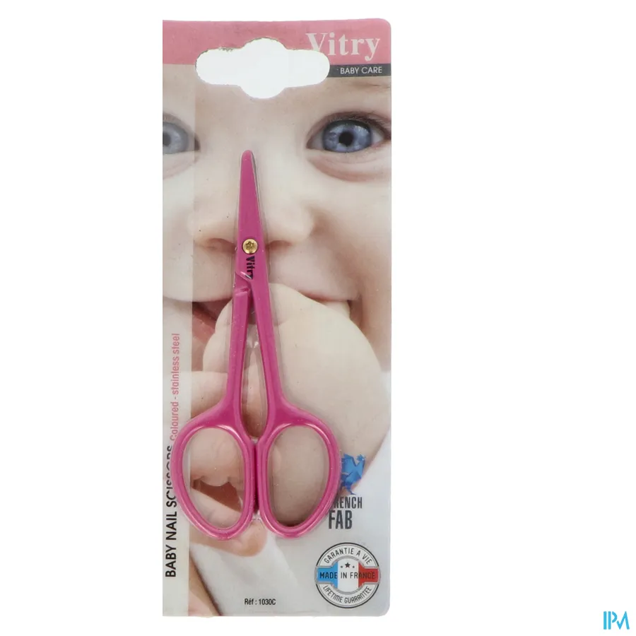 packshot van Vitry Nagelschaar voor Baby's in Inox