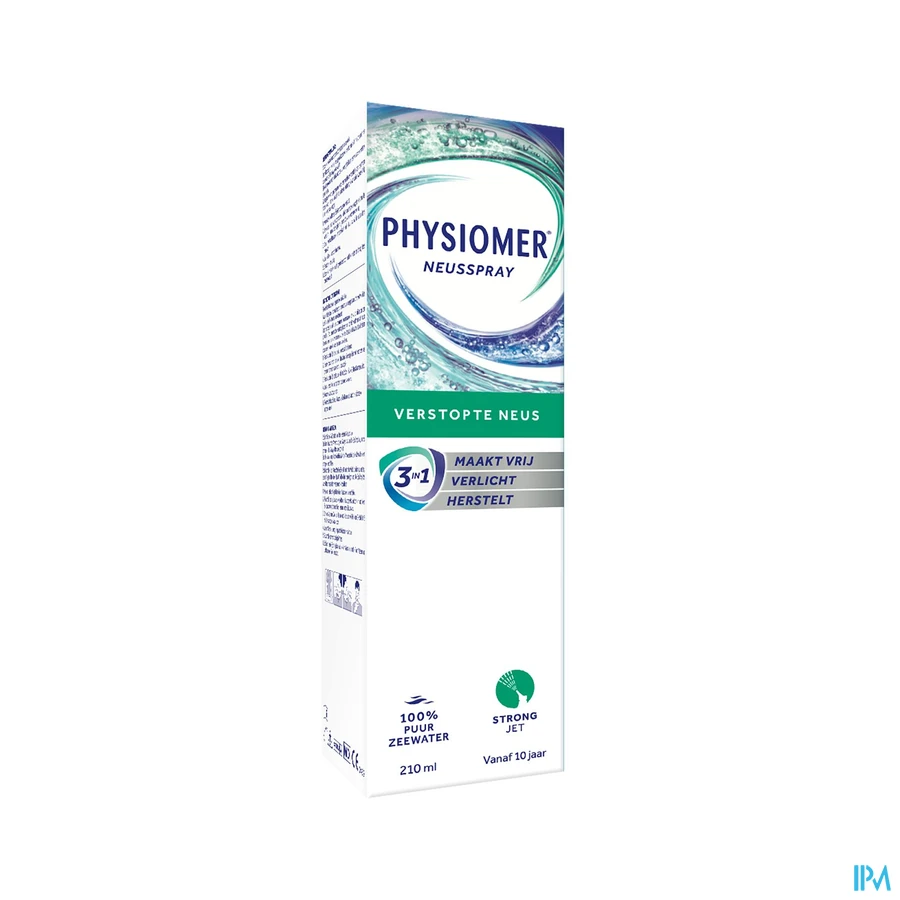 packshot van Physiomer Strong Jet 210ml