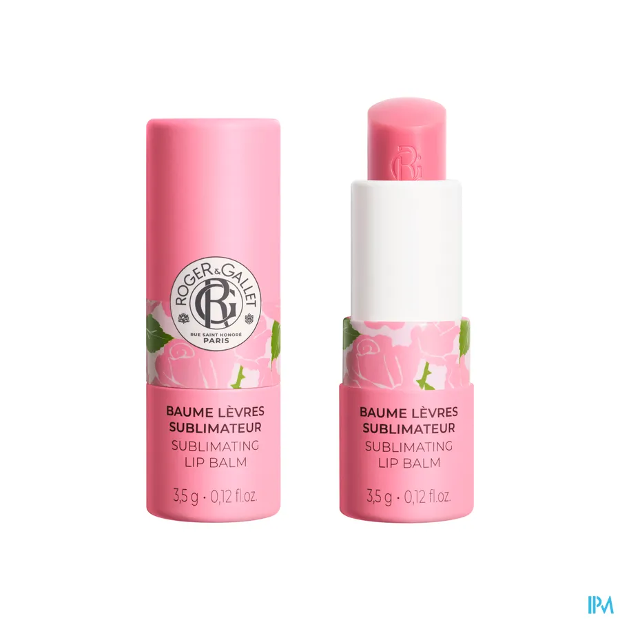 productshot van Roger & Gallet Lippenbalsem 3,5 g Rose