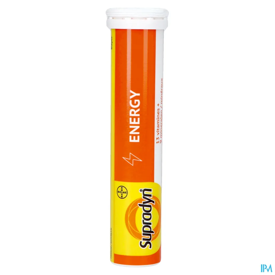 packshot van Supradyn Energy 30 bruistabletten