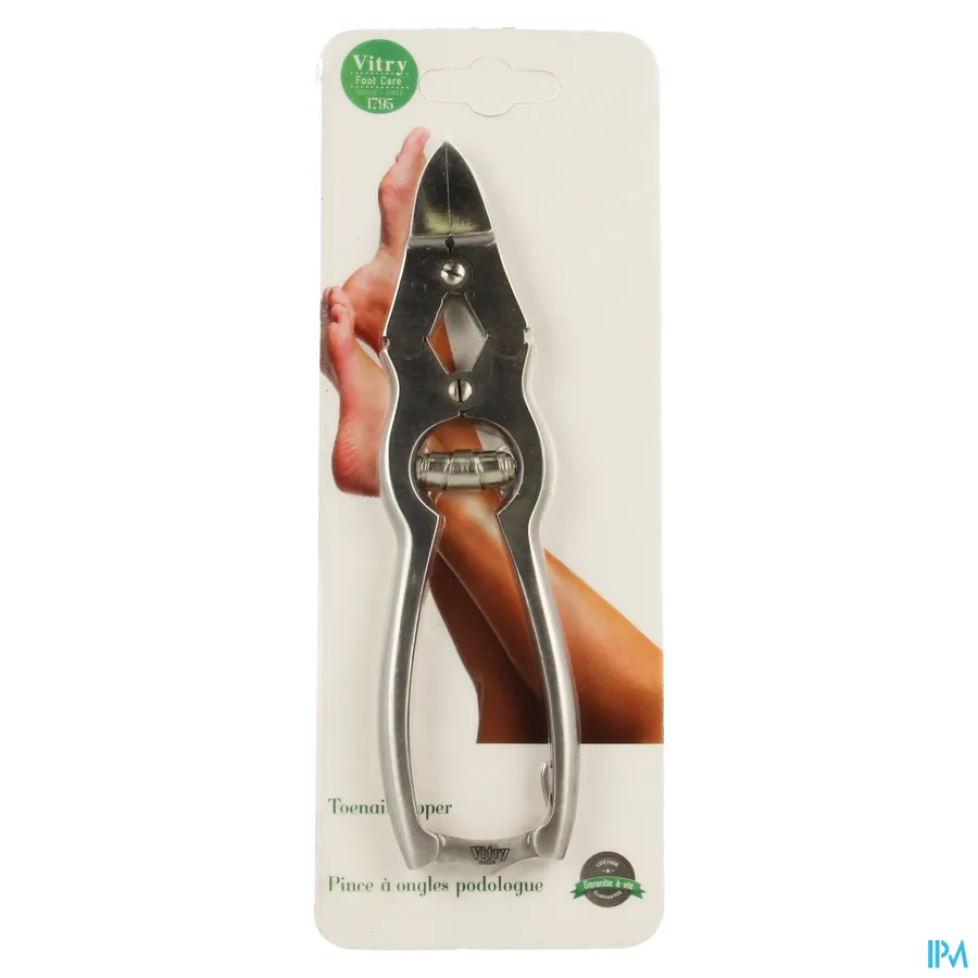 packshot van Vitry Teennageltang in Inox