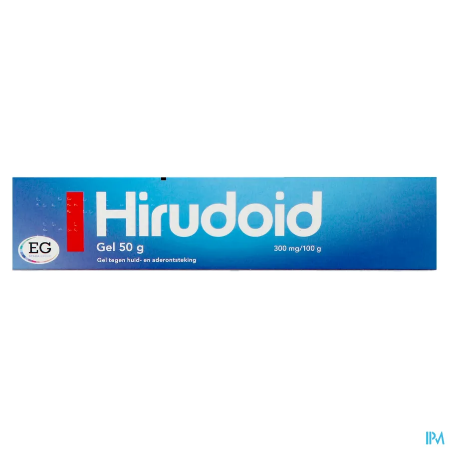 packshot van Hirudoid 50g gel