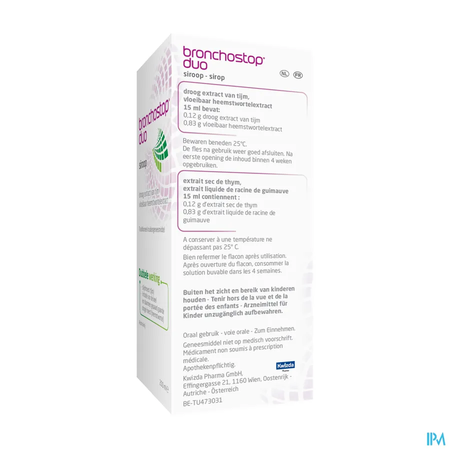 packshot van Bronchostop Duo 200ml