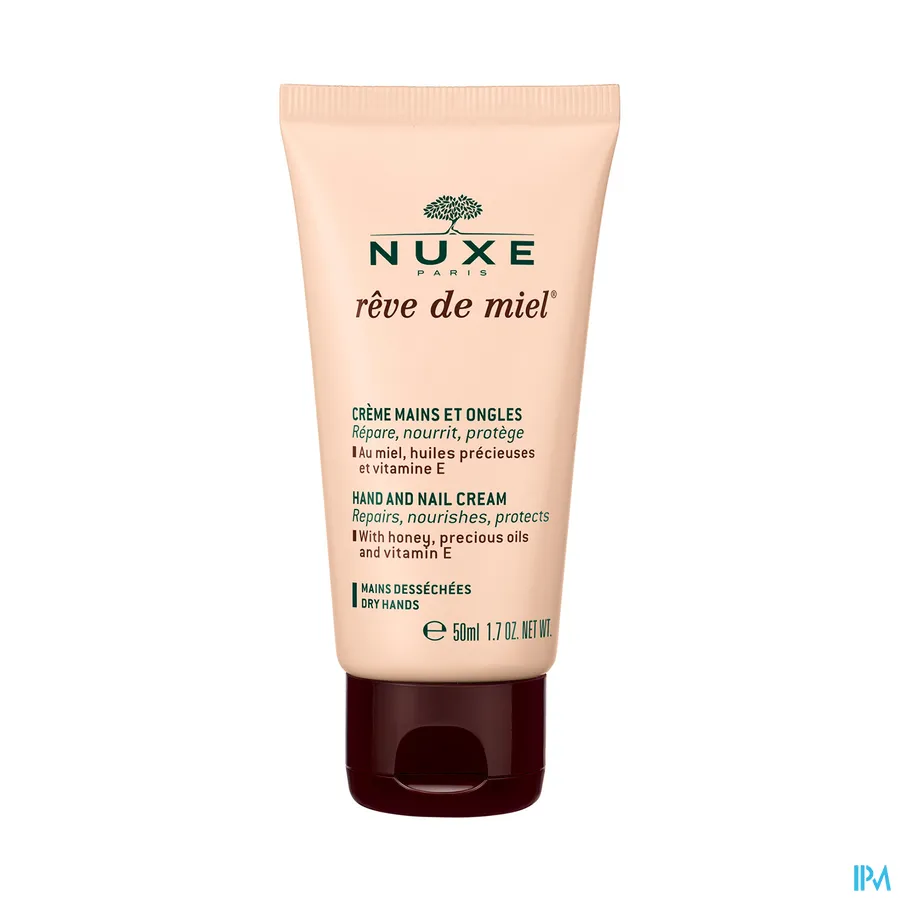 packshot van Nuxe Rêve de Miel Hand- en Nagelcrème 50 ml