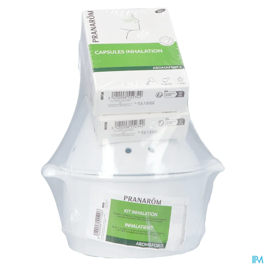 packshot van Pranarom Aromaforce Bio Ademhalings Gummies 45g