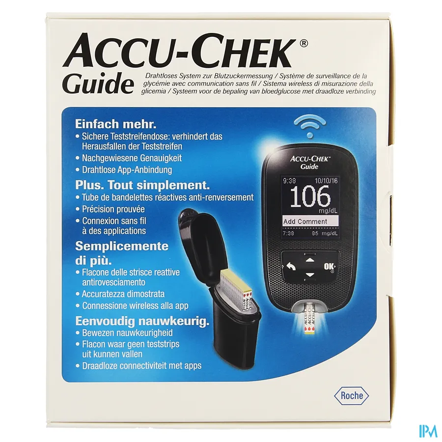 packshot van Accu-Chek Guide Kit