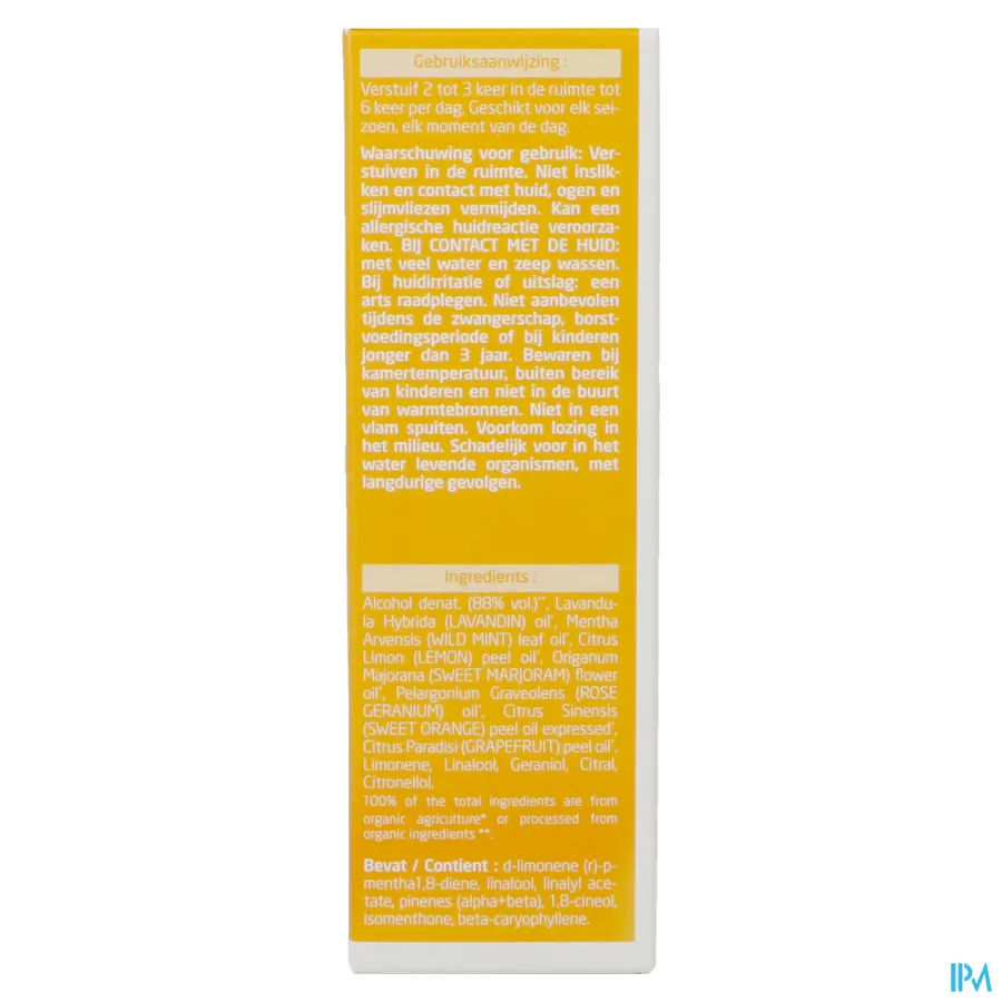 packshot van Weleda Zuiverende Room Spray Vitality 50 ml