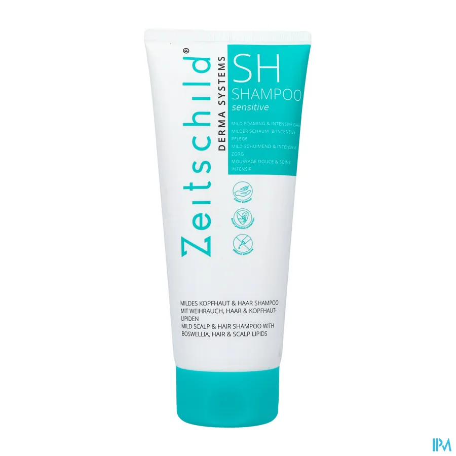 packshot van Zeitschild Derma Systems Shampoo Sensitive 200 ml