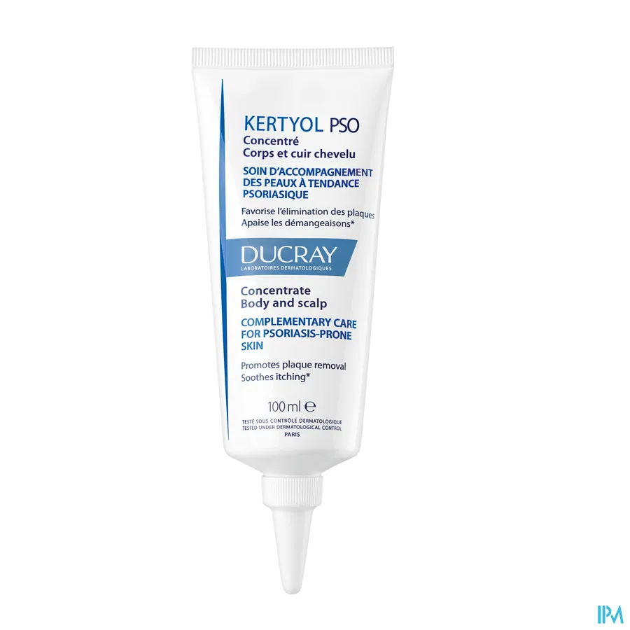 productshot van Ducray Kertyol Pso Concentraat 100 ml