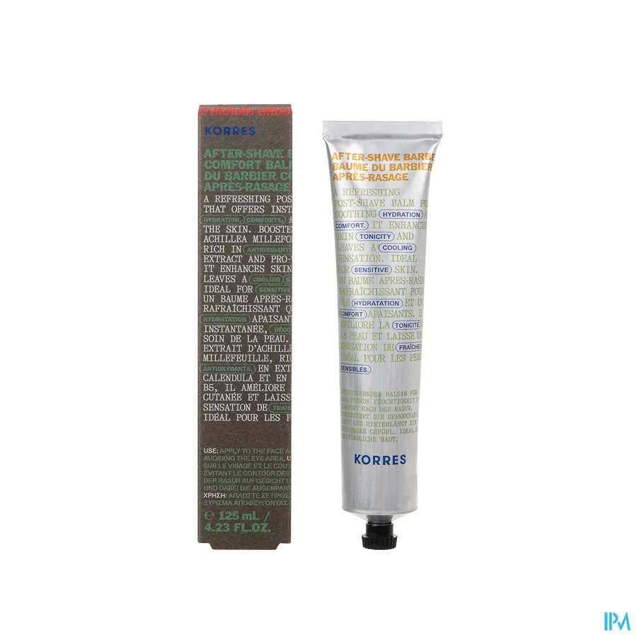productshot van Korres Km Achillea Aftershave Balm 125ml