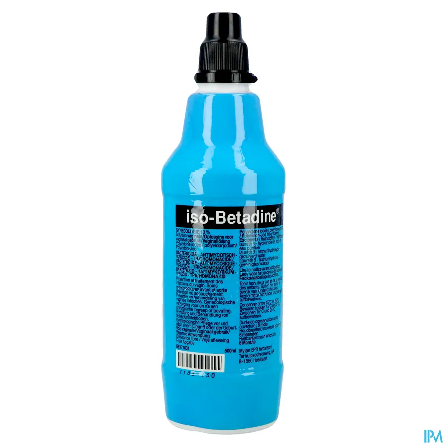 packshot van Iso-Betadine Gynaecologisch 500ml
